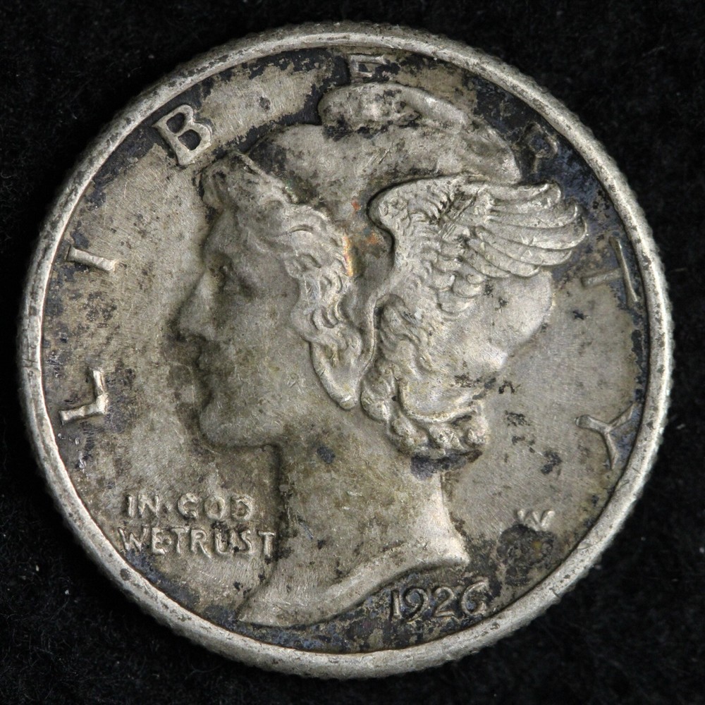 1926 Mercury Silver Dime CHOICE  UNC *UNCIRCULATED* MS E184 KNX