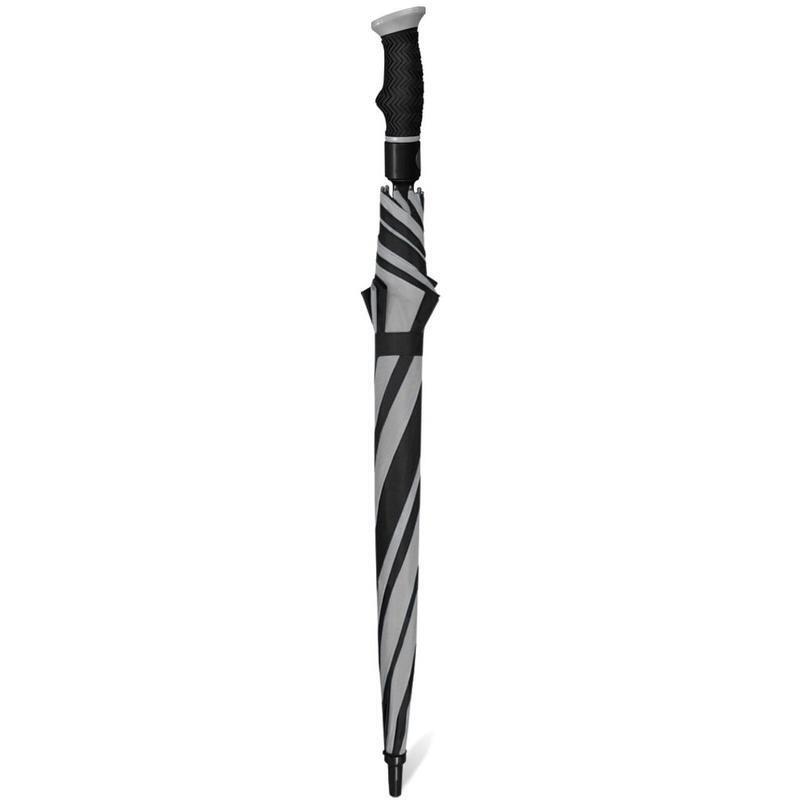 Double Canopy Golf Umbrella Windproof Auto Open Water Resistant Ergonomic Handle