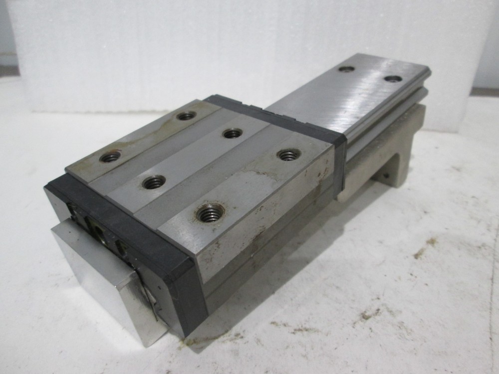 THK, SHW27, Linear Slide Block w/ Guide Rail, Used