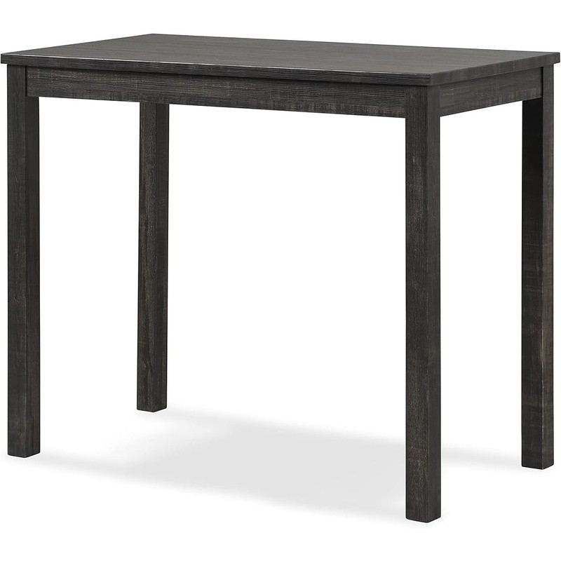Counter Height Dining Set W/ Button Tufted Stools Upholstered Soft Fabric New
