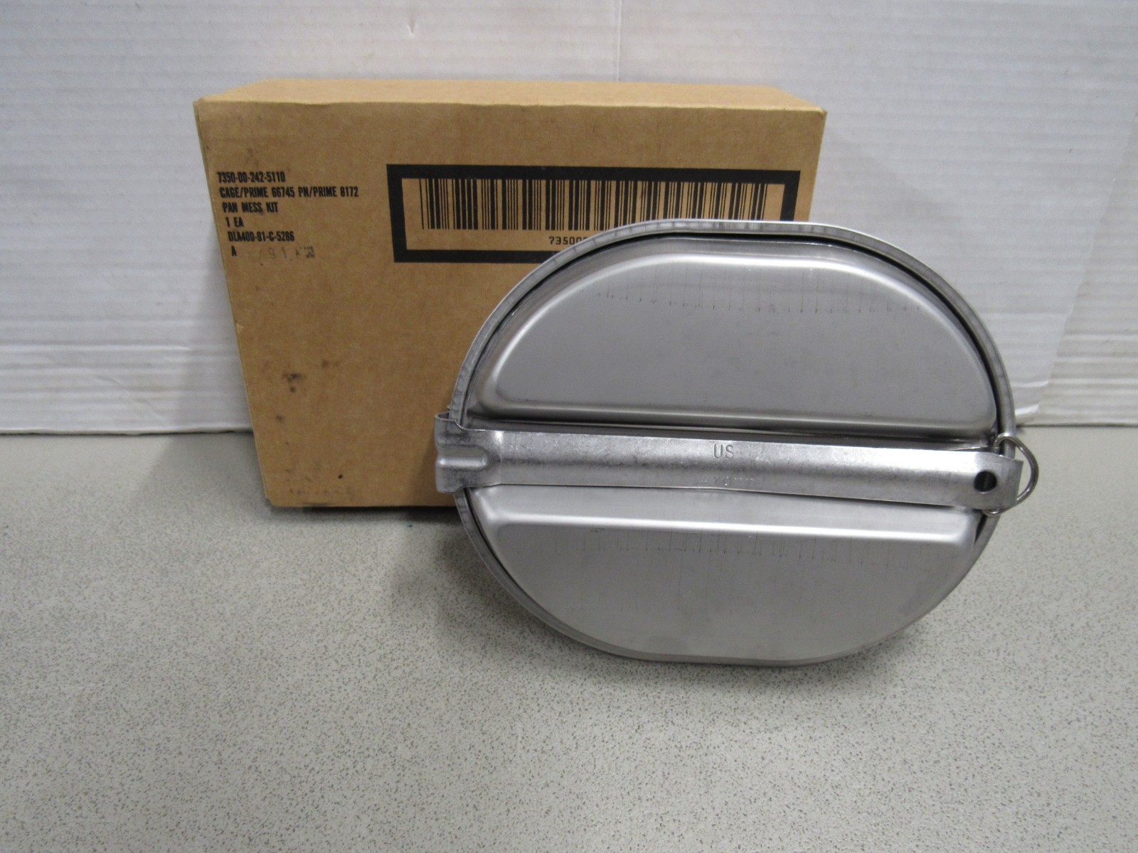 US Military Mess Kit Pan WYOTT 1991 Desert Storm Unused NOS SCUFFS QTY 1 Camping