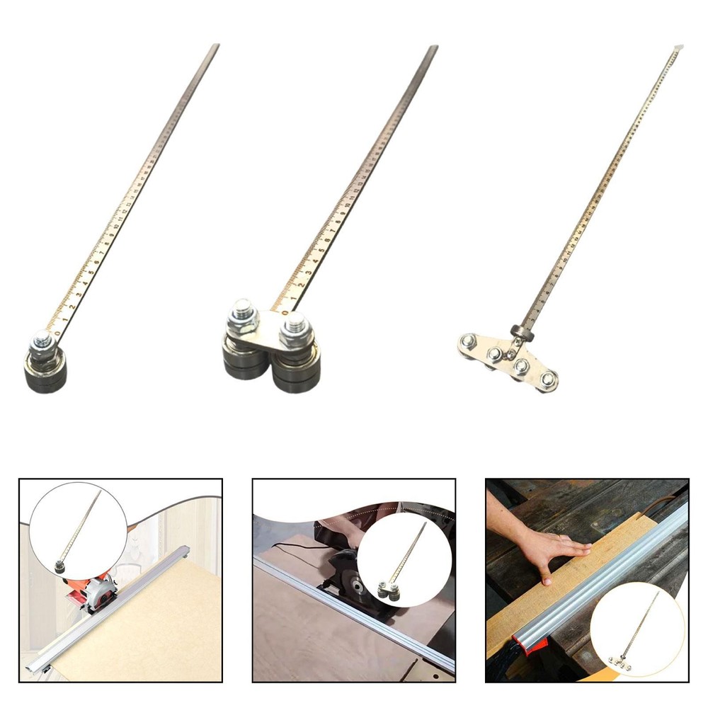 Circular Saws Positioning Calipers, Adjustable Guide Rail, Durability Premium