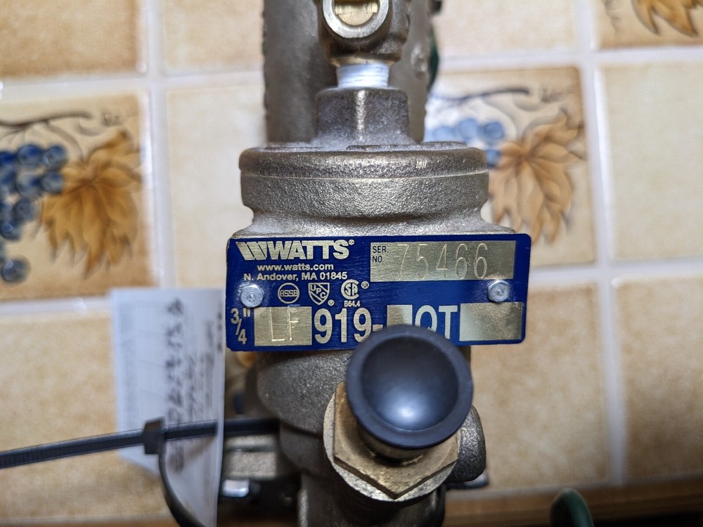 Watts LF919-QT Backflow Preventer