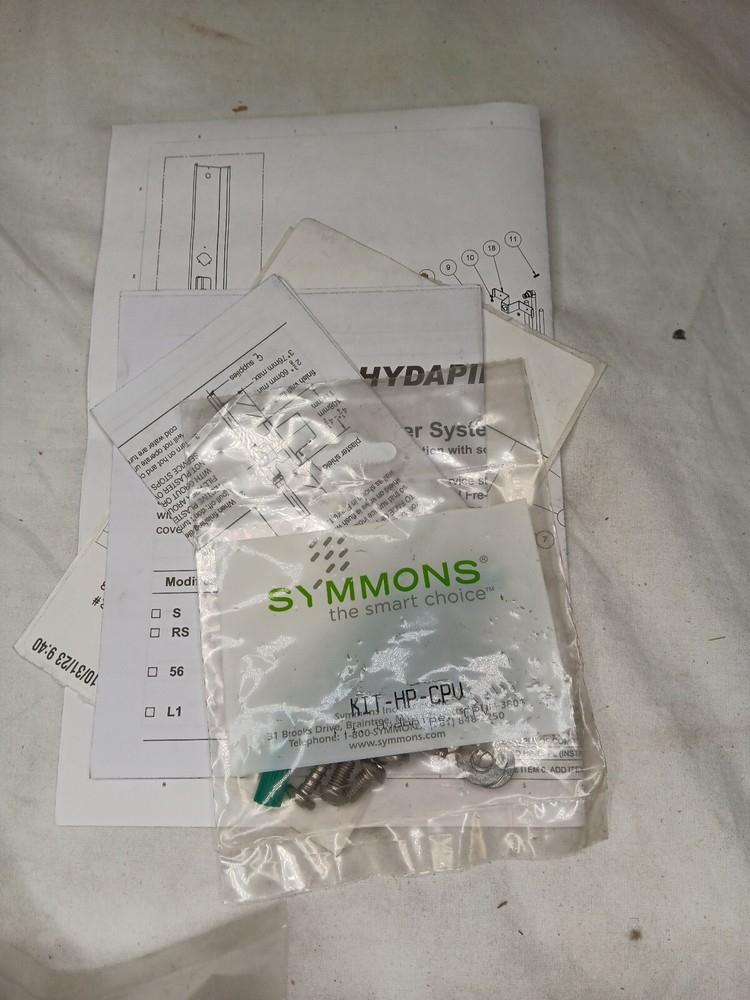 Symmons 801S Hydapipe Unit Smart Choice