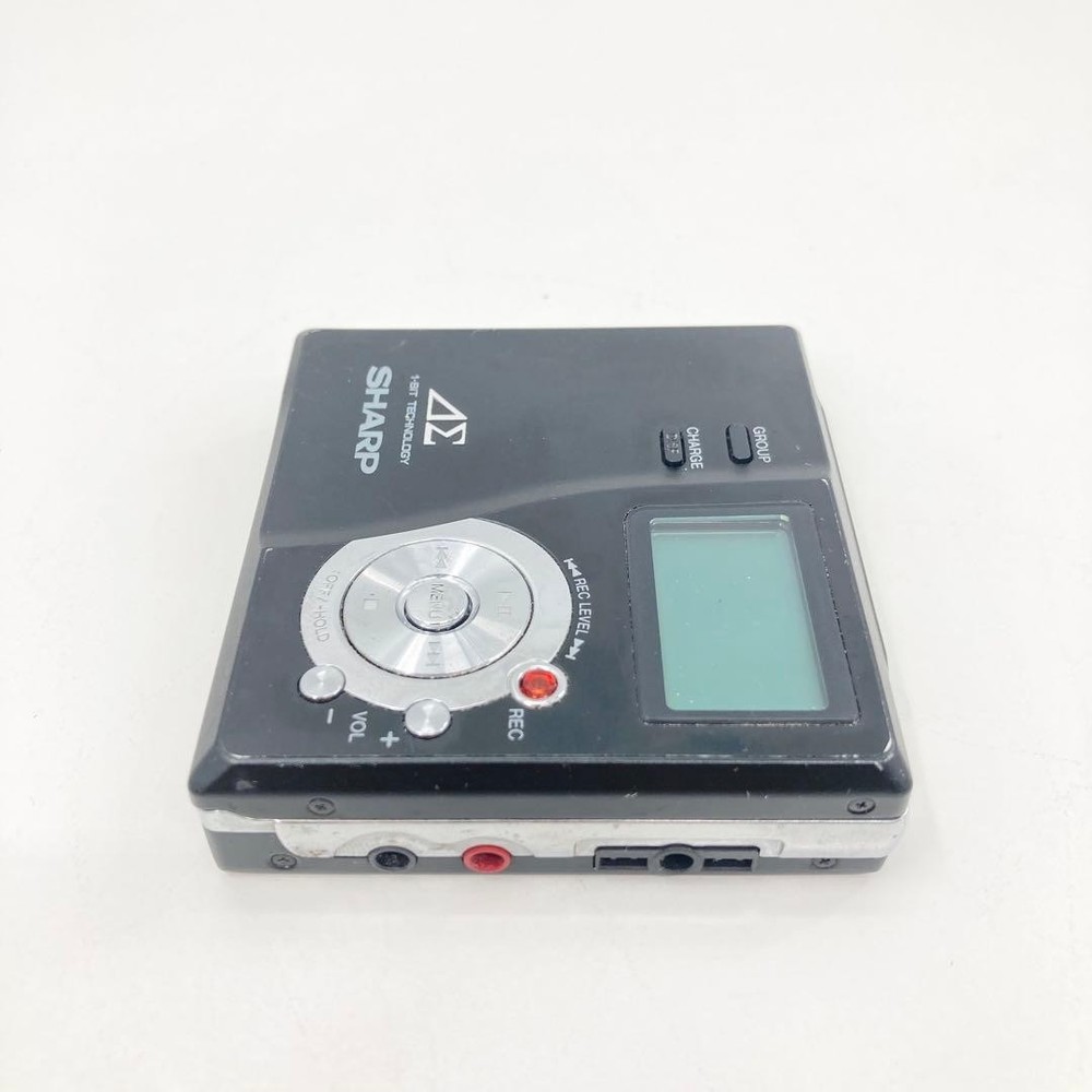 SHARP Portable MiniDisc Recorder MD-DR77 Operation confirmed