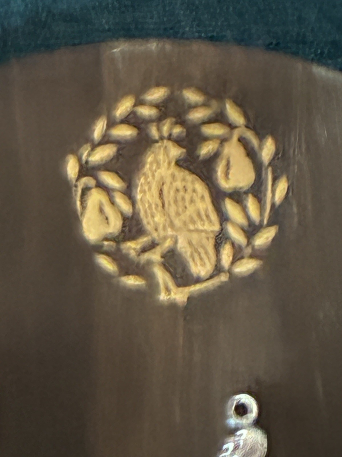 Reed & Barton Twelve Days of Christmas Silverplate Bell Set W/ Shelf Complete