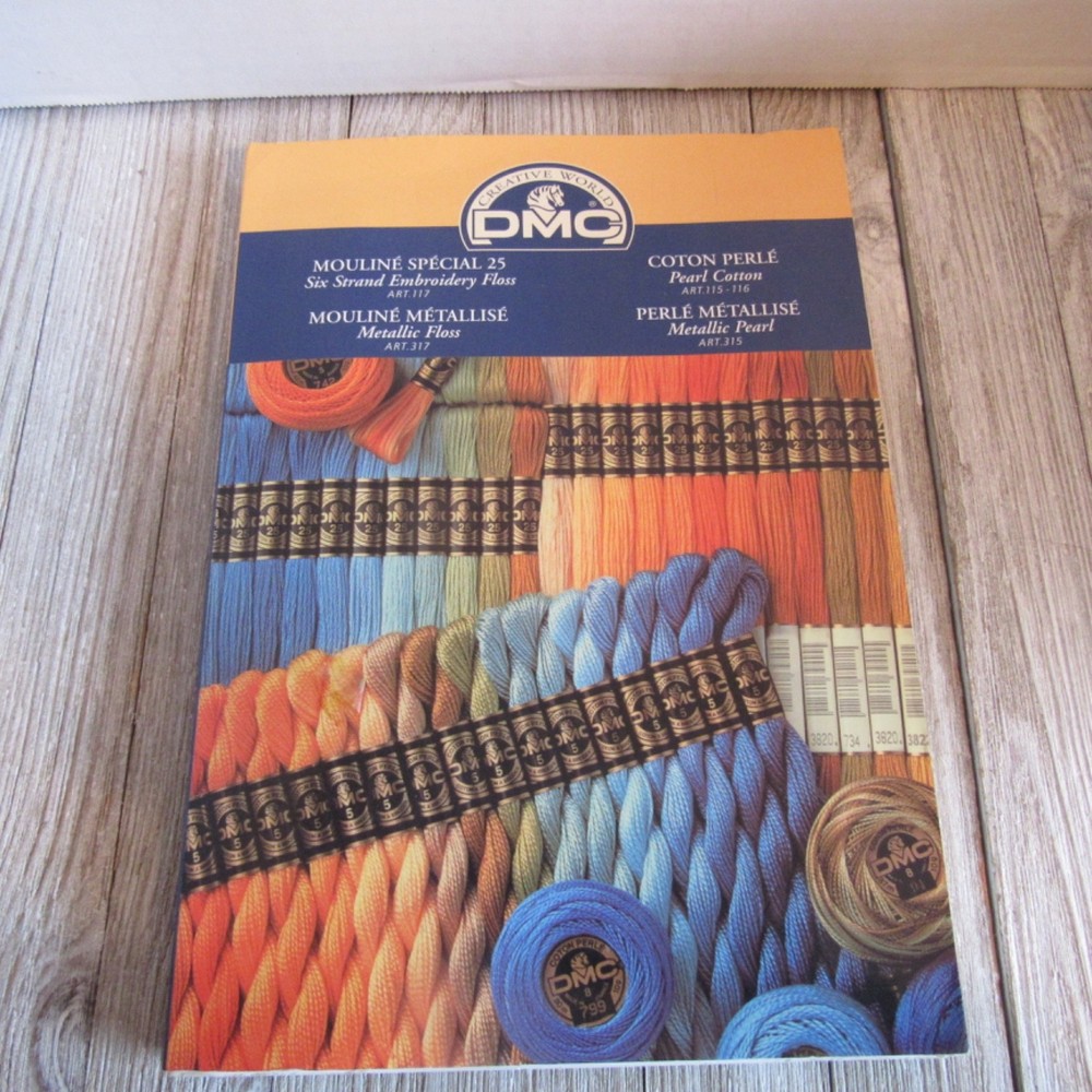 DMC Creative World Pearl Cotton Sample Book
