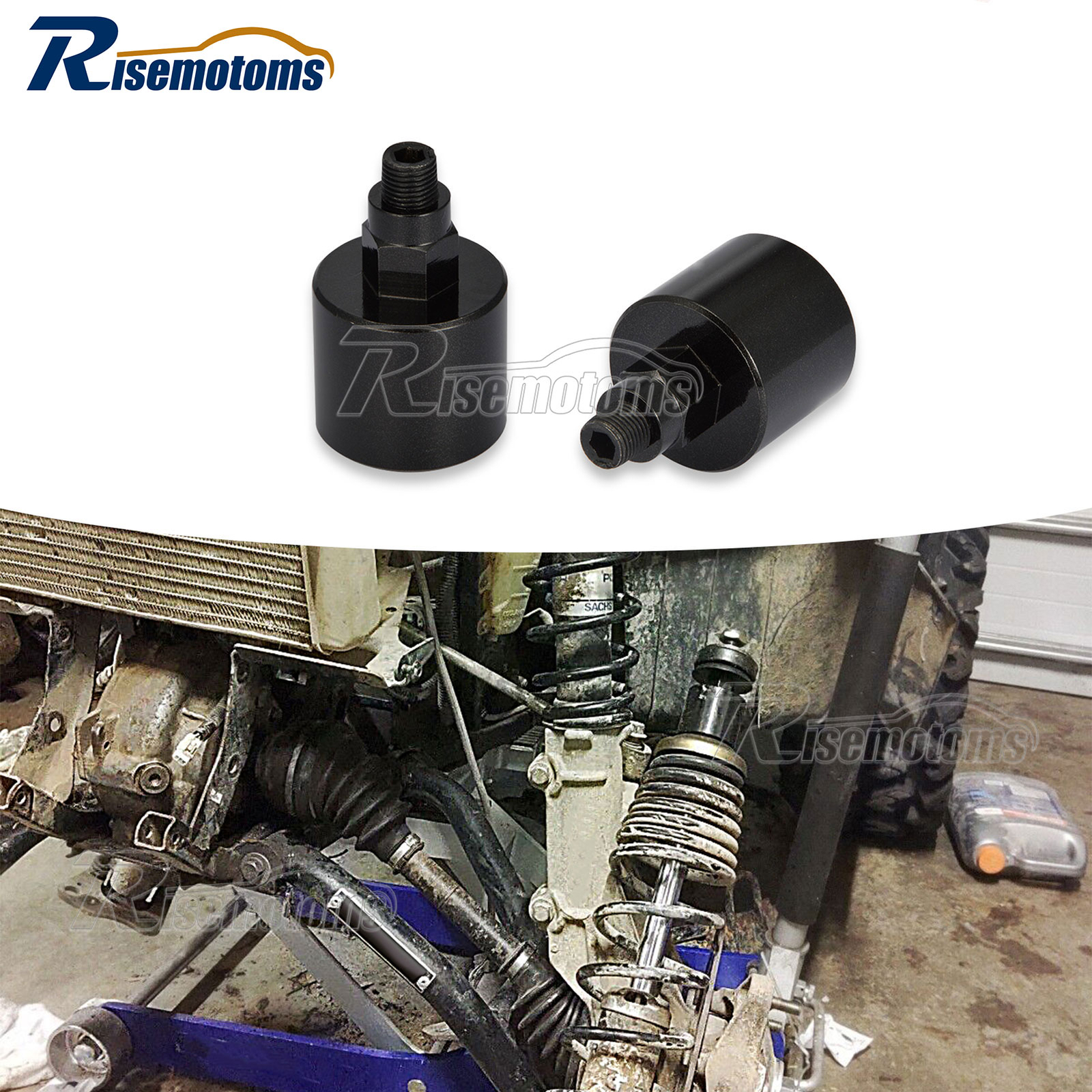 For 2002 - 2025 Polaris Ranger & Crew 500 570 1000 2" Aluminum Front Lift Kit