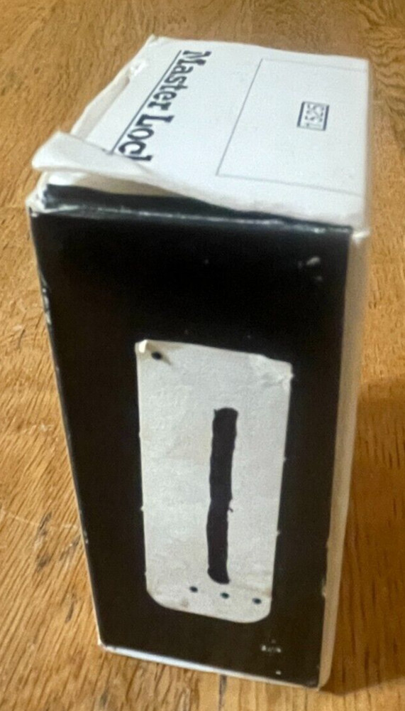 Master Lock Combination Padlock Without Key 1-7/8in 1525STK in box