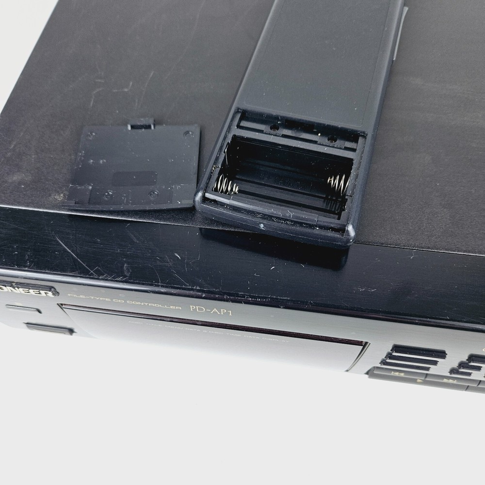 Pioneer PD-AP1 Compact Disc File System CD Controller w/ Remote Tested & Working