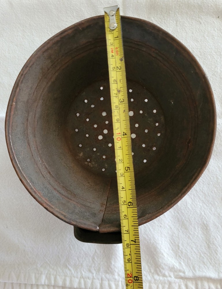 Vintage Rustic Berry Strainer/Colander Primitive Farm House
