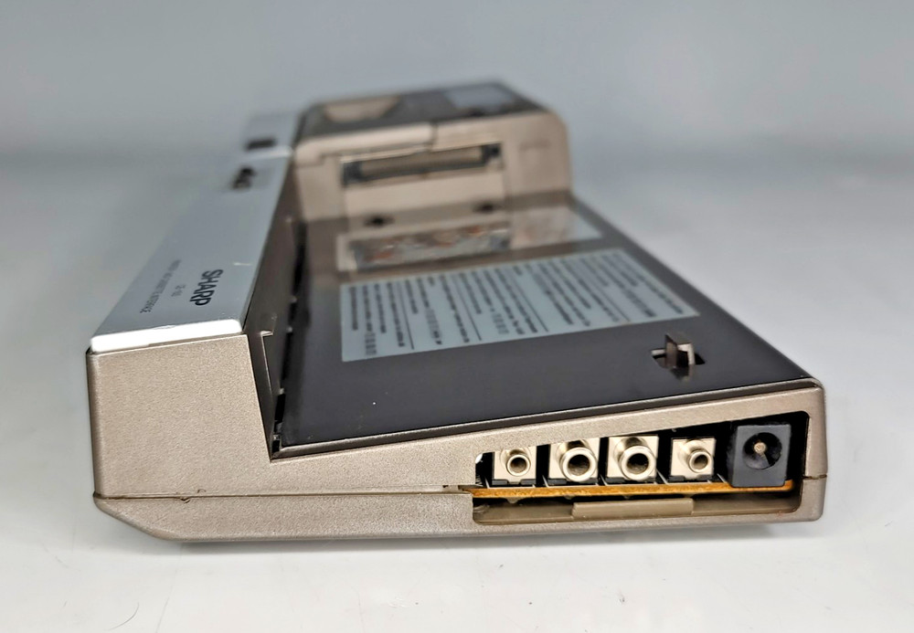 Sharp PC1500A Pocket Computer w/ CE150 Printer/Cassette Interface Turns On CASE