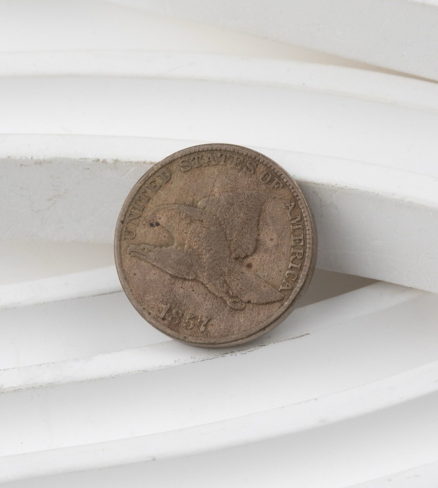 1857 Flying Eagle Cent- VG Details - 1331B
