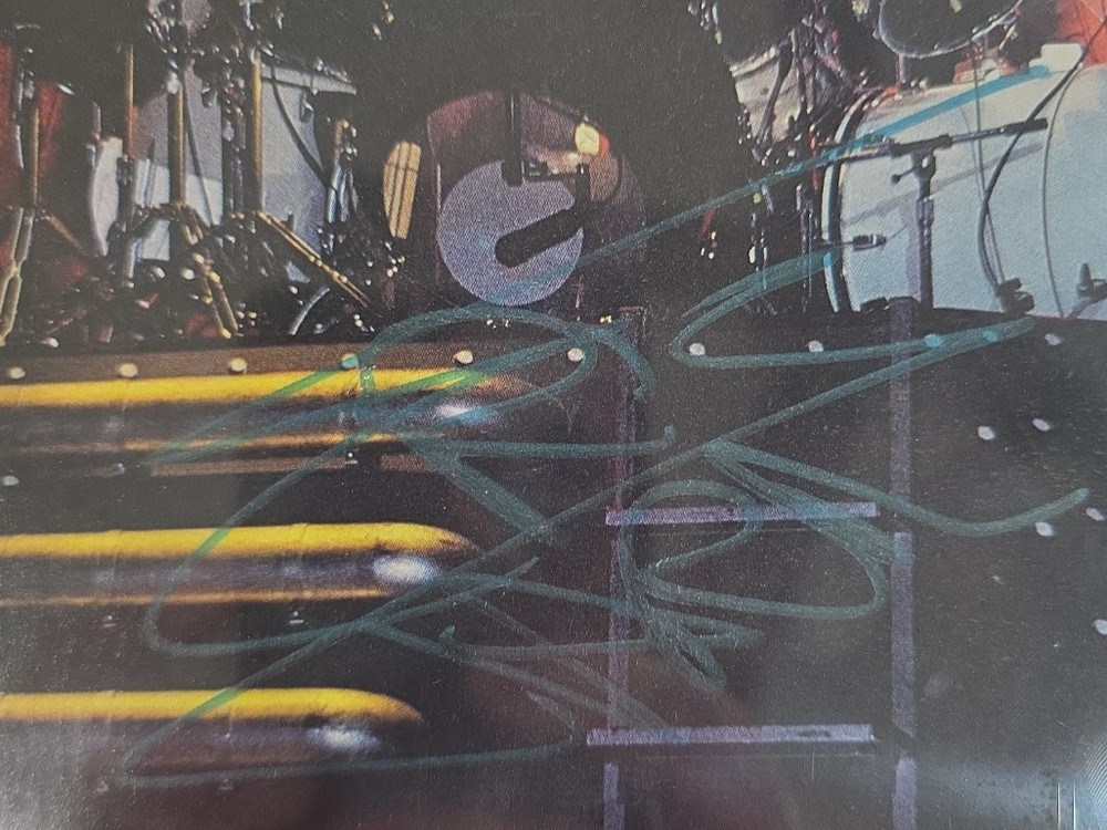 Eric Carr KISS Signed Autographed Magazine Page Beckett Authentic Encapsulated