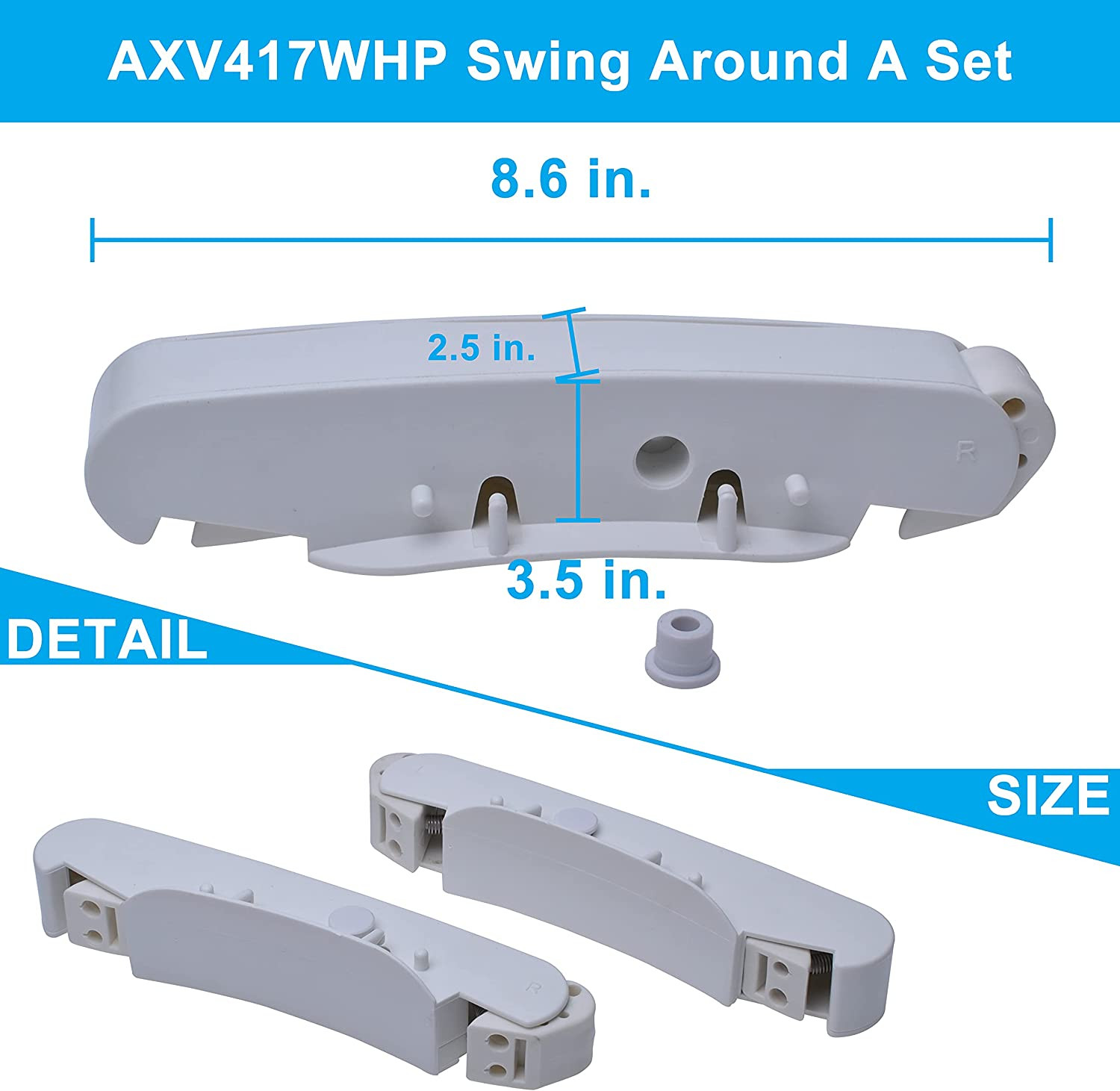 For Hayward Navigator Pool Vac Ultra Pool New AXV417WHP Pool Cleaner Kit USA