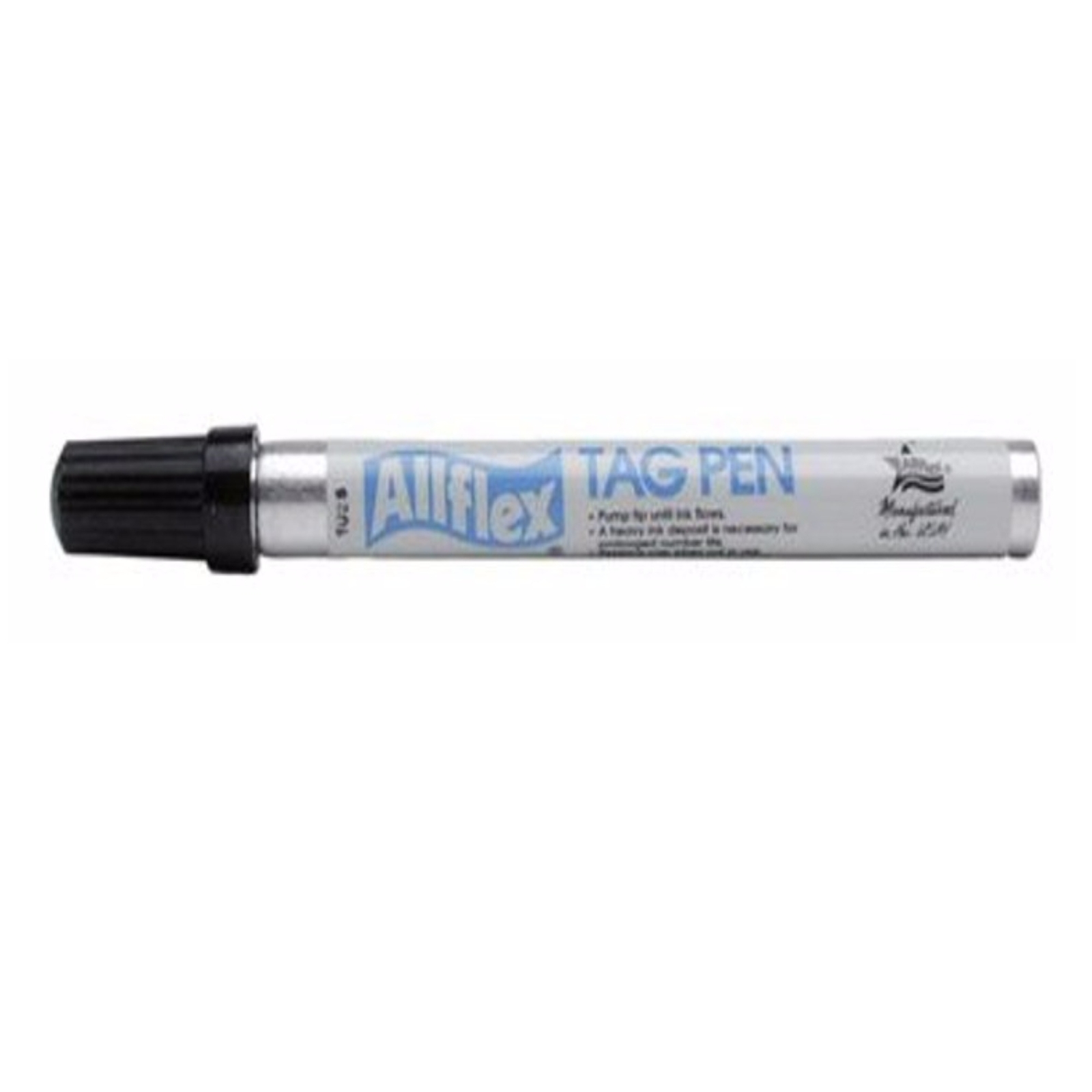 Allflex Livestock Tag Marking Pen Black Comes with Fine and Broad Tips