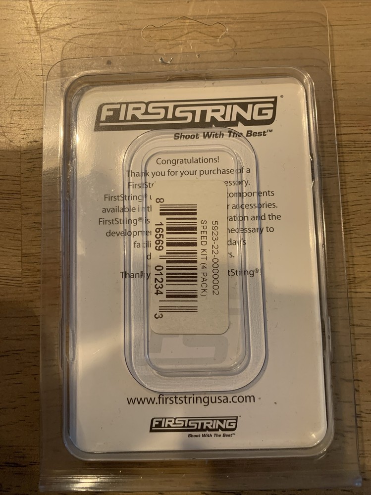 First String Speed Kit 4 pk. Model: 5923-22-2