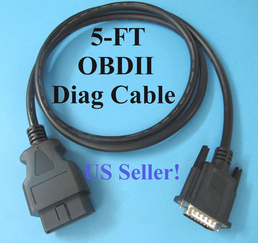 OBD2 OBDII Main Cable for KZYEE KC501 and KC601 Code Reader Scan Tool Scanner