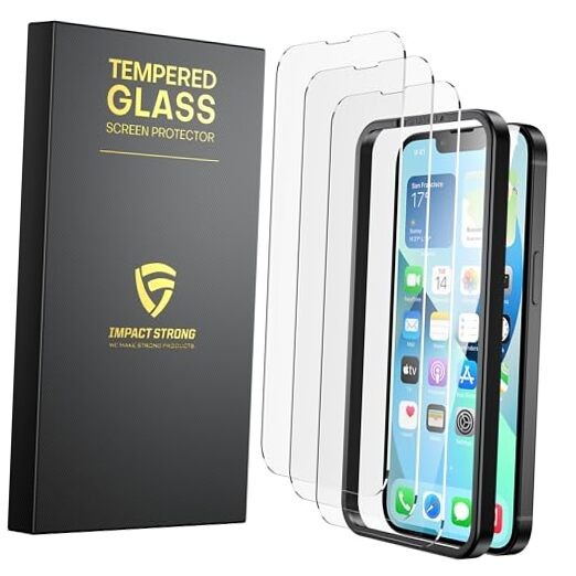 Shatterproof Tempered Glass Screen Protector for [Easy Installation iPhone 14