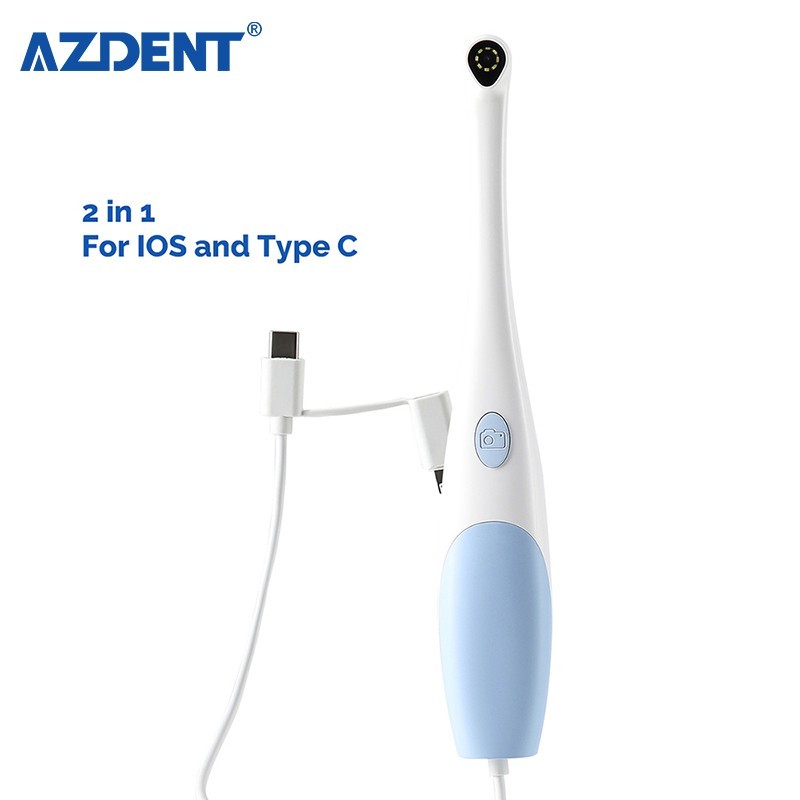 Dental HD USB Intraoral Camera Imaging Intra Oral Endoscope 8 LED 1440P