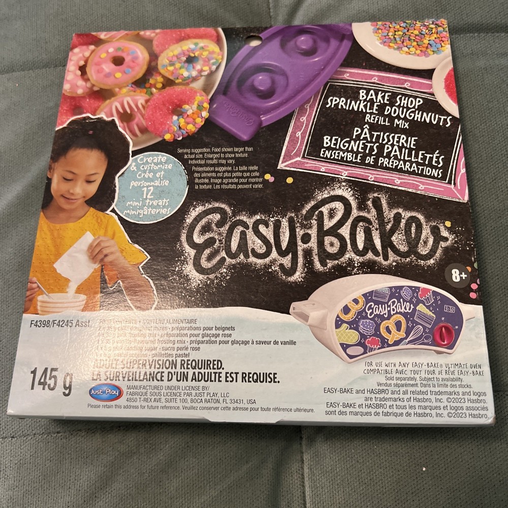 Refil Easy-Bake Oven Mix Bake Shop Sprinkle Doughnuts
