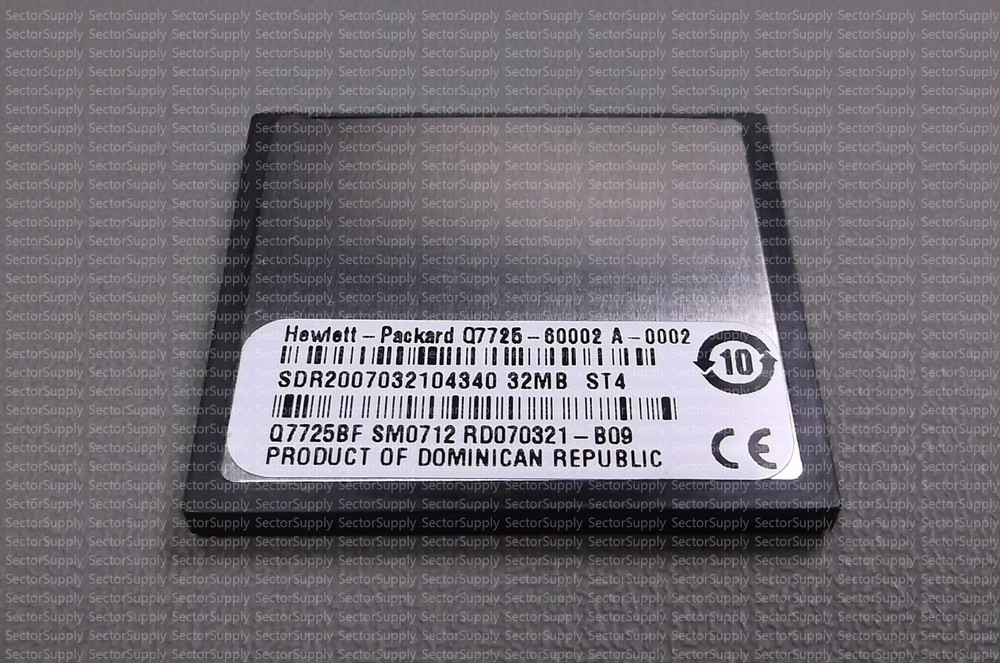 Q7725-60002 HP FIRMWARE 32MB FLASH MEMORY
