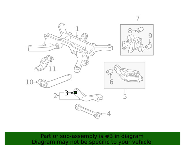 Genuine GM Upper Control Arm Bushing 22689678