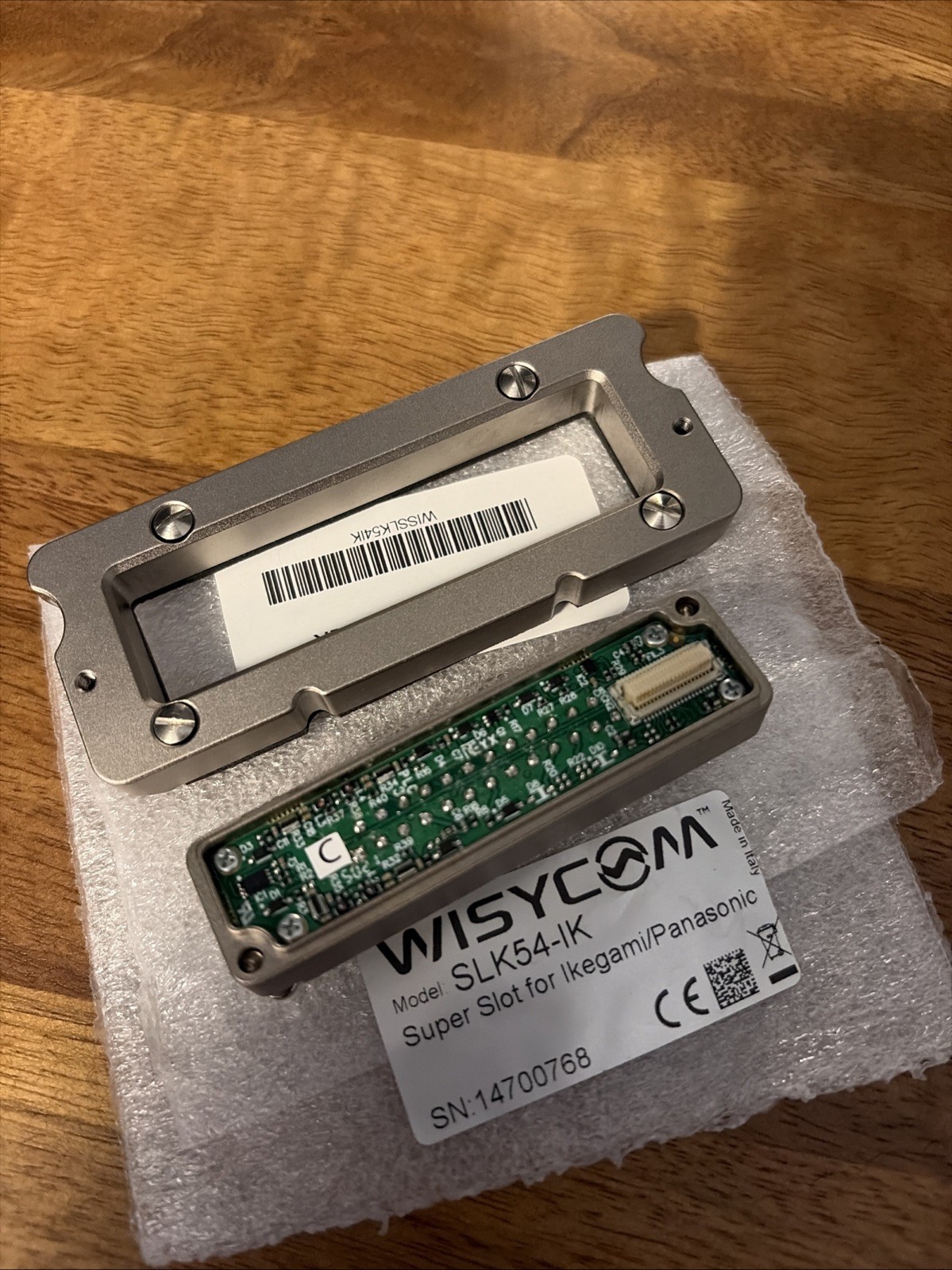 Wisycom SLK54-IK Superslot/Unislot End plate For MCR54