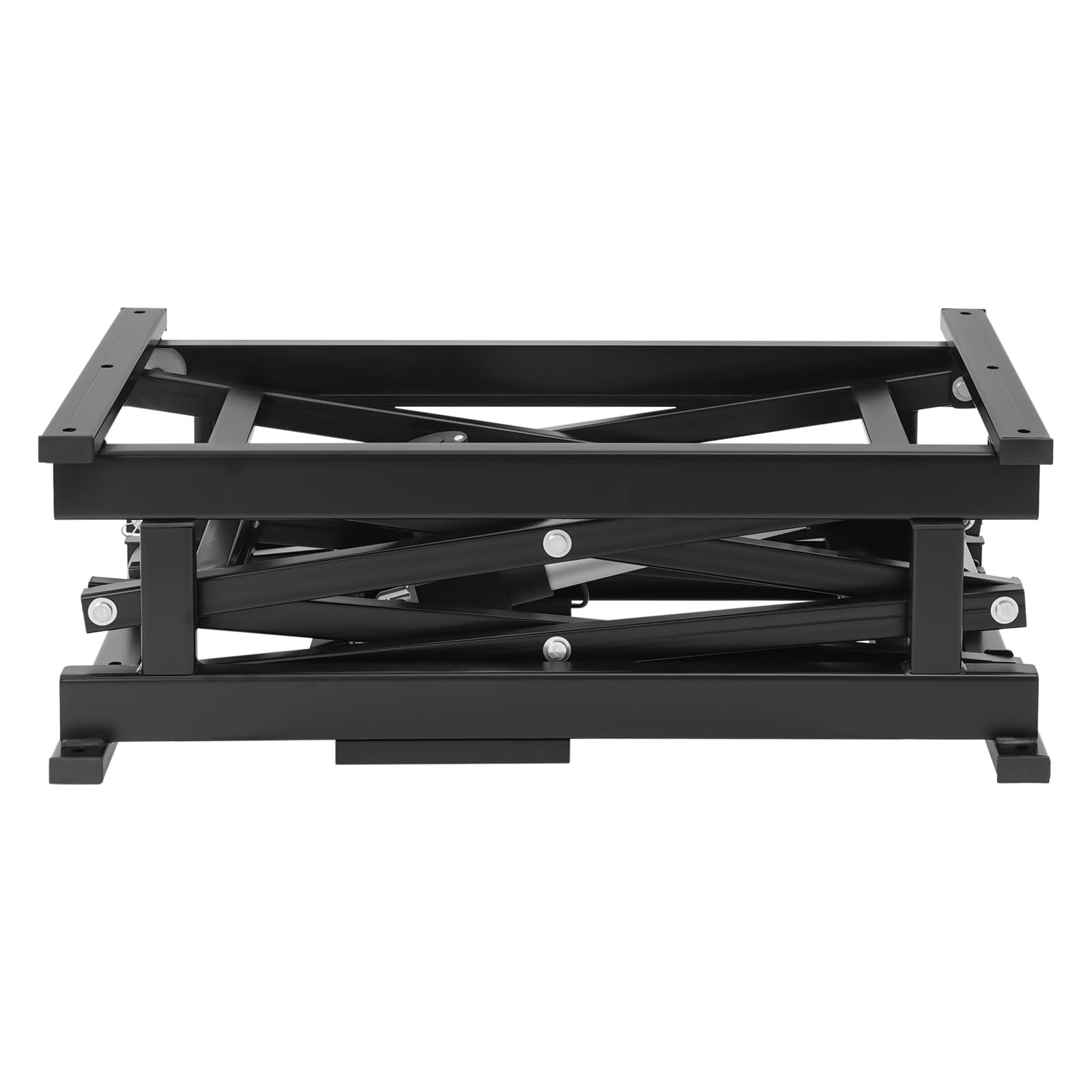 Electric Scissor Lift Table 140LBS, Heavy-Duty Hydraulically Industrial Lifting