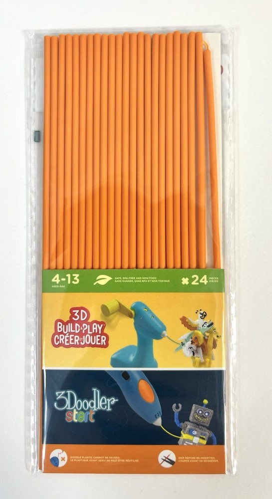 3Doodler Start Refill Plastic 104 Sticks Total Multicolor
