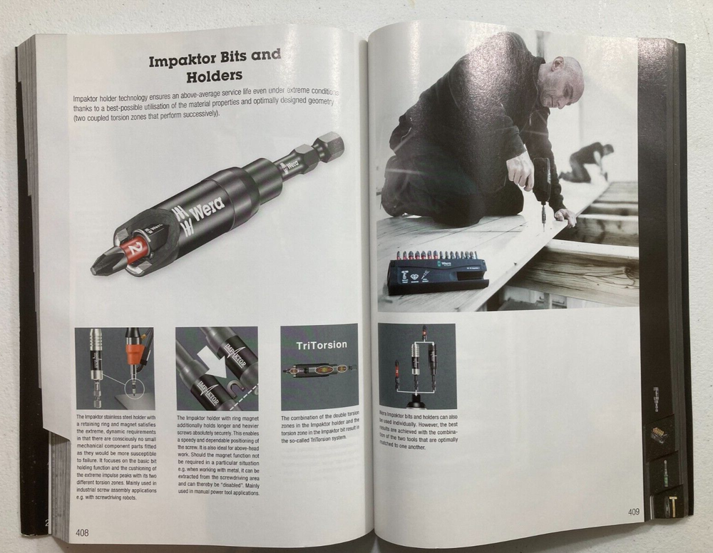 circa 2017 WERA Tool Catalog -screwdrivers ratchets torque bits soft face hammer