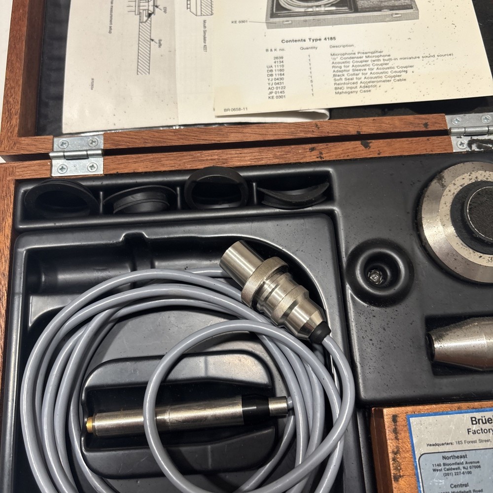 Bruel & Kjaer Model 4185 Ear Simulator for Telephonometry NICE!