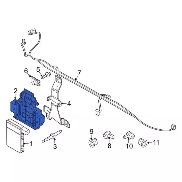 Genuine Ford Support ML3Z-14C022-B