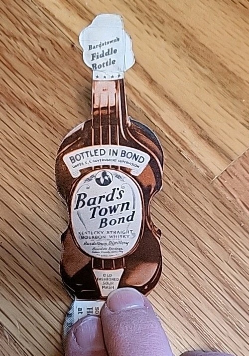 Bards Town Bond Whiskey Songbook