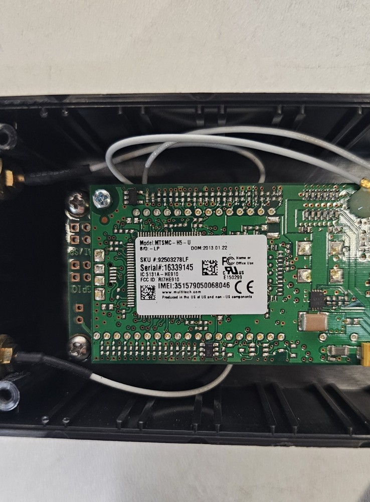 Original Multitech MTSMC-H5-U Cellular Module, from working unit.