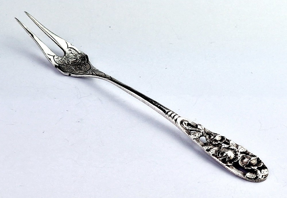 Serving Fork Fork Rose 800 Silver Z341