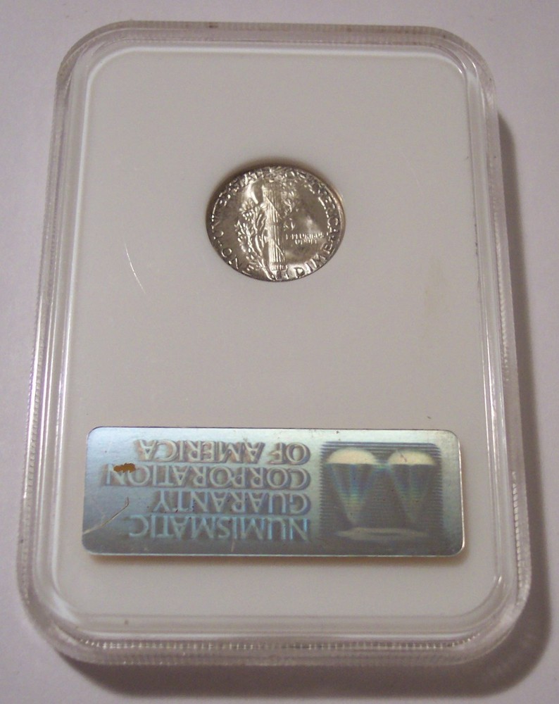 1945 Mercury Dime MS67 NGC OH