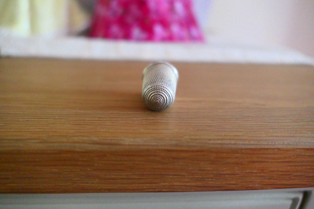 Silver Plate Thimble Lot 5