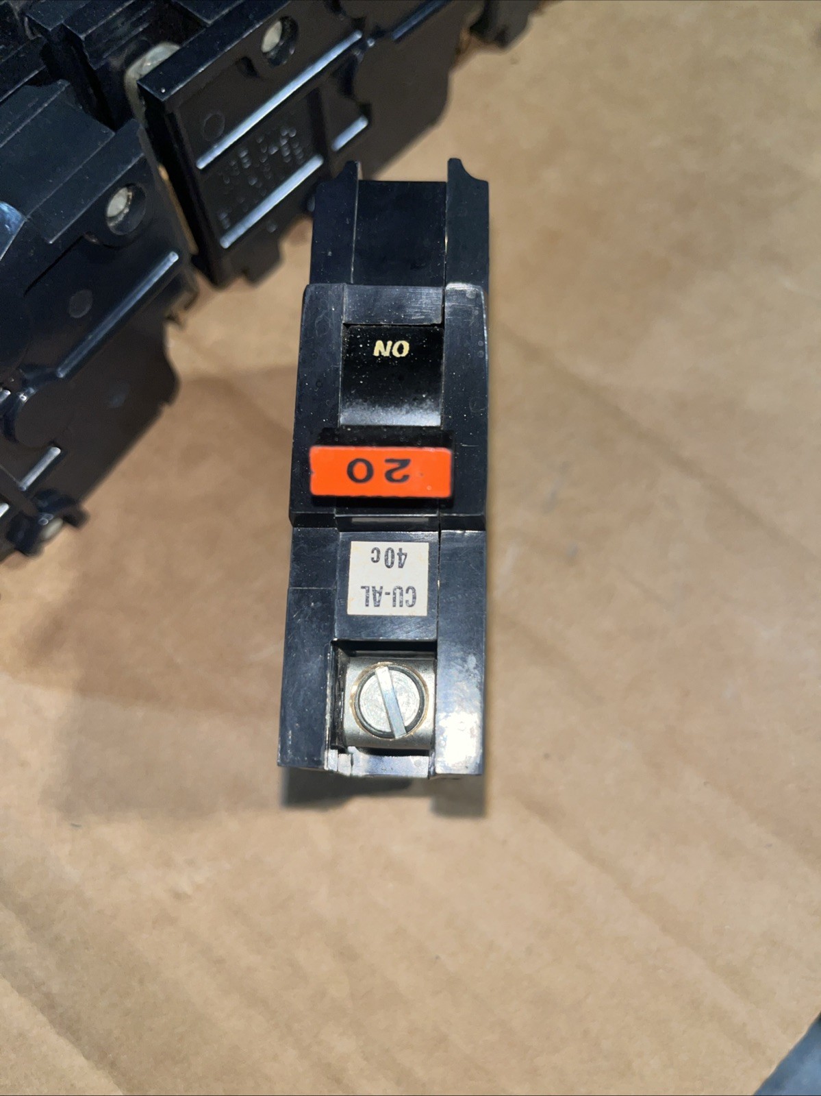 Federal Pacific FPE Stab-Lok 20A NA120 "THICK" Type NA Red HANDLE NA20