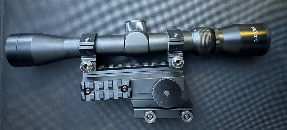 First Strike FSR Adjustable Riser Rail with Scope