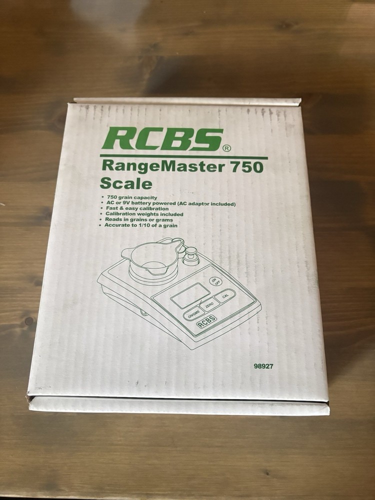 RCBS RangeMaster 750 Digital Scale, Model #98927