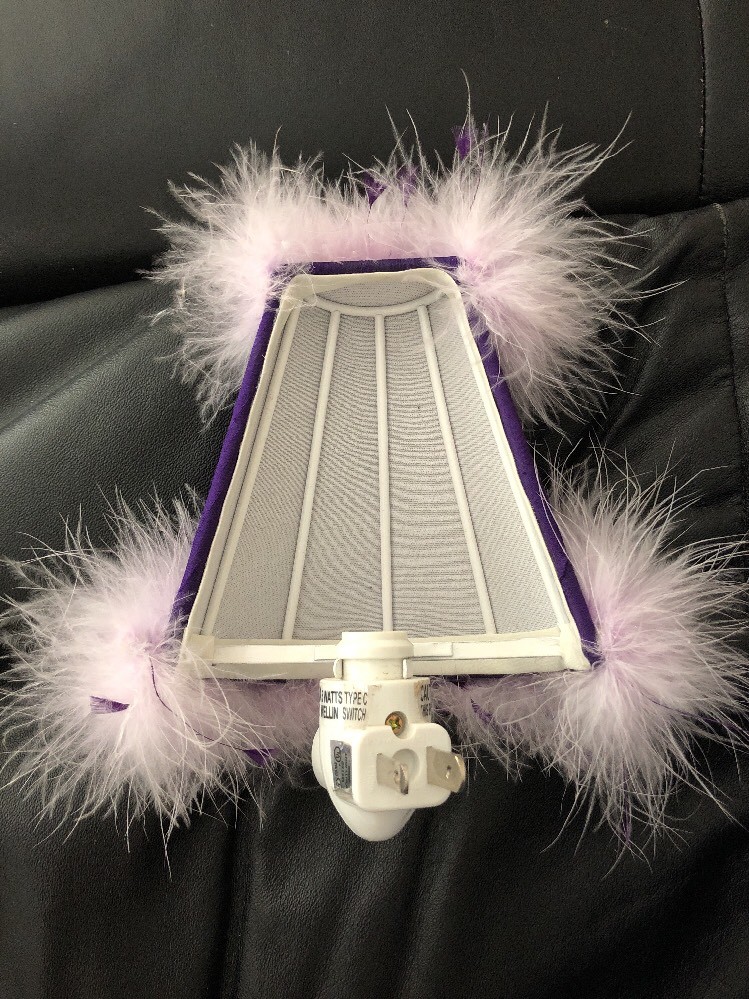 Purple Wall Plug-in Light Cover