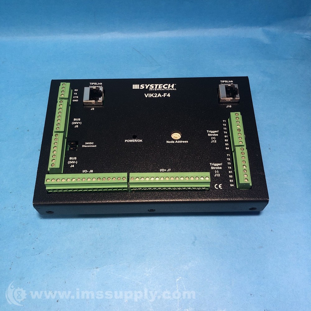 Systech International VIK2A-F4 Camera Vision Interface Controller FNOB