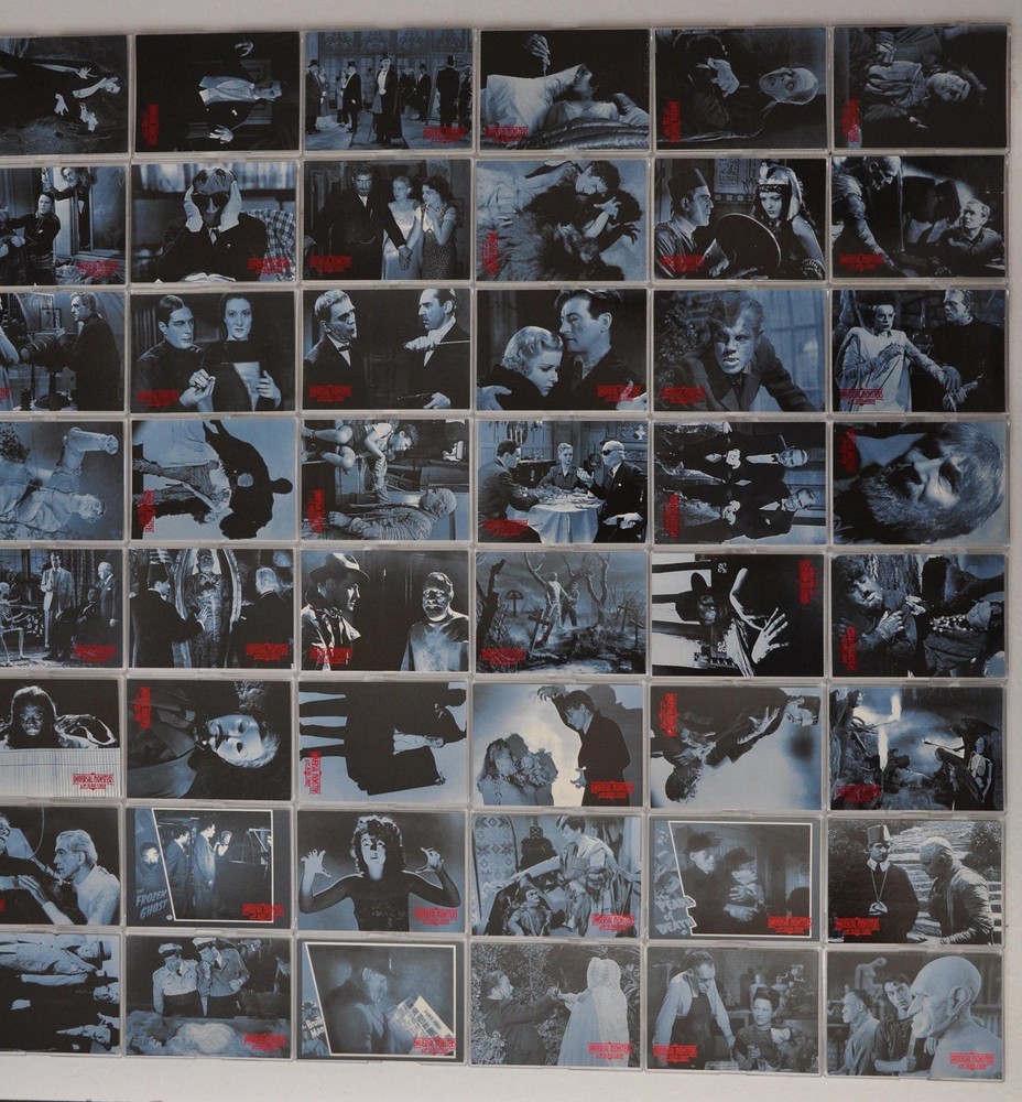 Universal Monsters Silver Screen Base Card Set 90 Cards