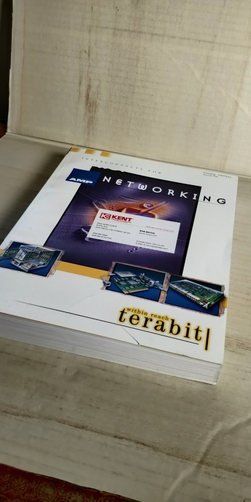 1999 AMP Interconnects for networking Catalog 1307515 C1
