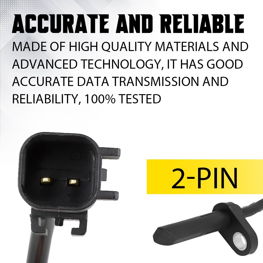 Front ABS Sensor Speed Wheel Right / Left Side For 2007-2016 GMC Acadia 25832011