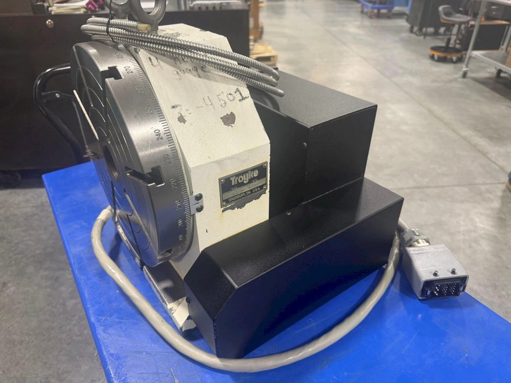 12" Milltronics Model DL-12-B 4th Axis Rotary Table.