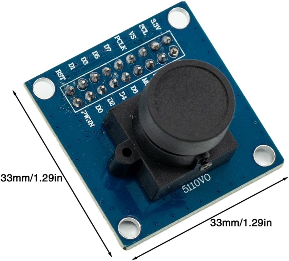 2PCS OV7670 Resolution 640x480 CMOS Camera Module with OV7670 Image Sensor 300KP