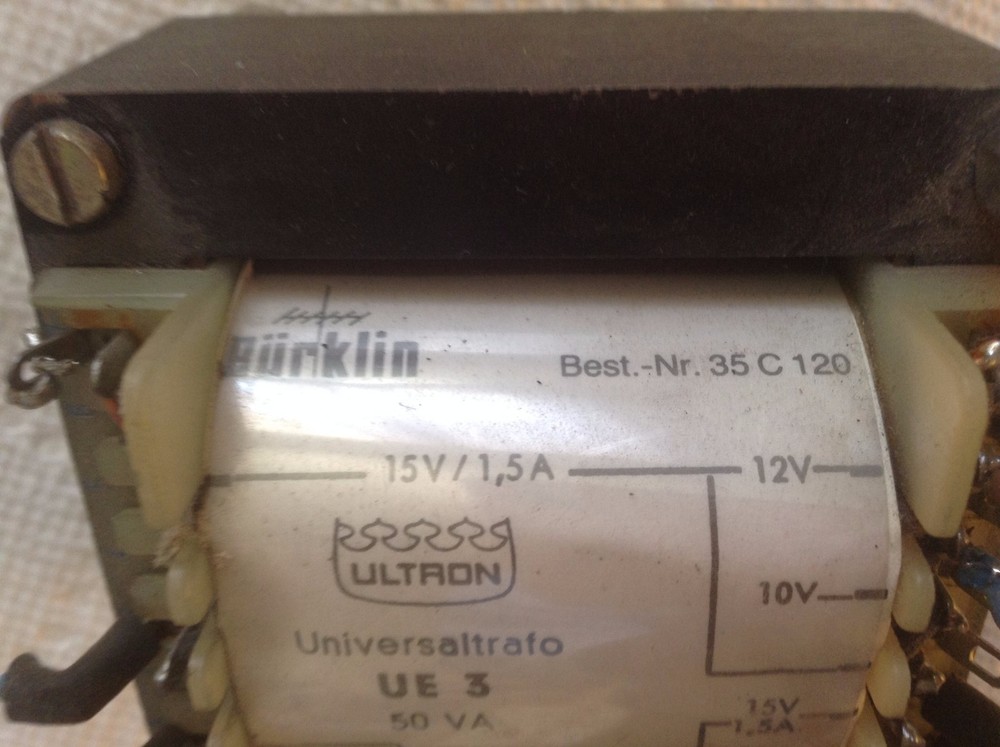 Burklin 35C120 Transformer 50VA