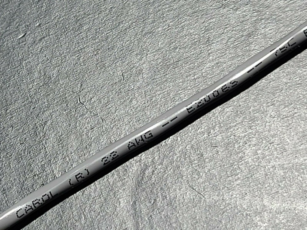 Carol E2006S 22/6C Shielded Communications/Security Cable Riser CMR Gray /100ft